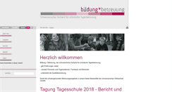 Desktop Screenshot of bildung-betreuung.ch